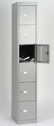 Šatňová skriňa kovová Bisley CLK 126 - 3