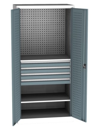 Dielenská skriňa Kovos SPD 11D (3 modely) - 6