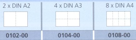Vnútorné delenie výkresových skríň CP A1 na 4x A3 - 2