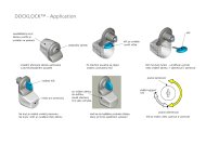 Vyberateľný prenosný zámok Dock Lock - 10