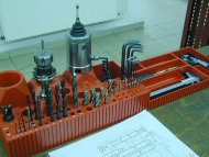 Plastové lôžko CNC nástroja ABS 32 - 2