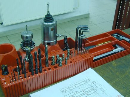 Plastové lôžko CNC nástroja ABS 32 - 2