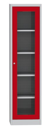 Skriňa so sklenenými dverami Kovos SPS S5A - 2