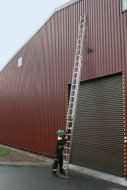 Rebrík dvojdielny výsuvný Forte s lanom - šírka 412 mm (4 modely) - 3
