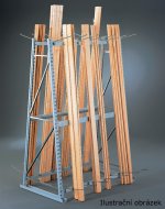 Regál na zvislé skladovanie MINI-RACK základný (6 modelov) - 3