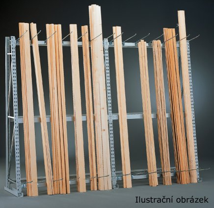Regál na zvislé skladovanie MINI-RACK prístavný (6 modelov) - 3