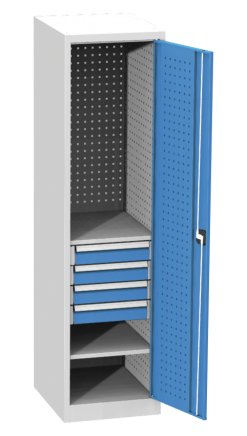 Dielenská skriňa Kovos SPD 13D (3 modely) - 4