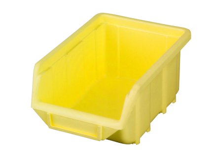 Plastový zásobník Ecobox small - farba žltá - 1