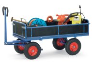 Ručný valníkový vozík s pneumatikovými kolesami 6453L, 6454L, 6455L, 6456L (4 modely) - 2