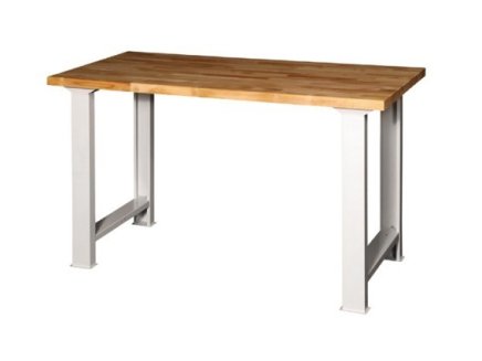 Dielenské stoly série A, šírka 1500, hĺbka 700 alebo 800, výška 880 alebo 890 mm (6 modelov) - 2