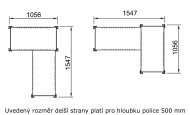 Rohový regál Clip RAL typ 97951 - 2