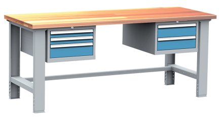 Dielenský stôl Kovos, set DPS 208 - 1