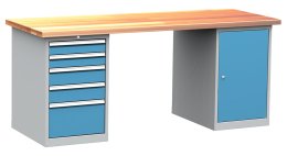 Dielenský stôl Kovos, set DPS 205