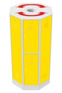 Otočná zostava šatníkov RAS P1A - 1