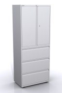 Skriňa s dverami a zásuvkami SYC08/36D/3 - 1