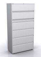 Skriňa so sklopnými dverami a zásuvkami SYC10/2/4 - 1