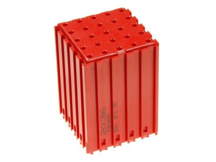 Plastové lôžko CNC pre frézy s valcovou stopkou 2,35 mm - 1