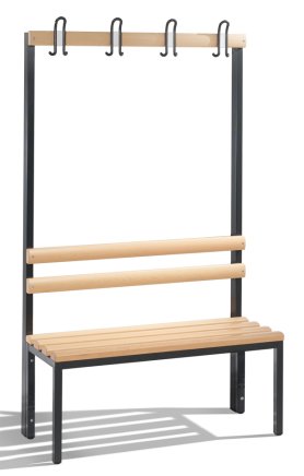 Šatňová lavica CP 8050-100 - šírka 1000 mm (2 modely) - 1