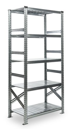 Základné regály SUPER výška 2500 mm, hĺbka 320 mm (7 modelov) - 1