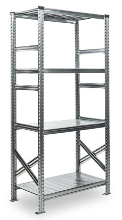 Základné regály SUPER výška 1840 mm, hĺbka 700 mm (14 modelov) - 1