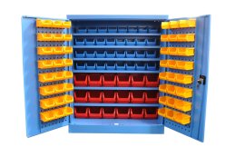 Dielenská skriňa Kovos s plastovými boxami SPZ_12_0002_C_VAR_4