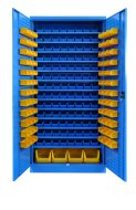 Dielenská skriňa Kovos s plastovými boxami SPZ_11_0002_C_VAR_7