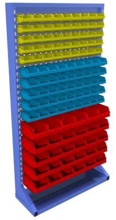 Stacionárne jednostranné panely s vybavením veľké (6 modelov) - 1