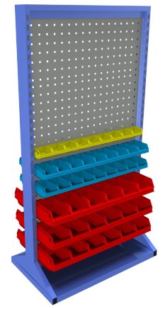 Stacionárný obojstranný panel s vybavením PSZ_23_A_VAR_6 - 1