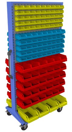 Pojazdné obojstranné panely s vybavením veľké (6 modelov) - 1