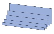 Priečne (hladké) delenie pre zásuvky POLAK 150 mm - 1