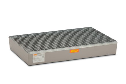 Sklolaminátová záchytná vaňa 7970 s roštom - 1