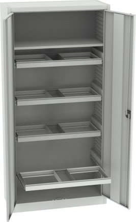 Univerzálna skriňa s výsuvnými rámami (3 modely) - 1