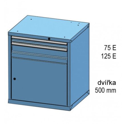 Zásuvková skrinka ZD 84-2 - 3
