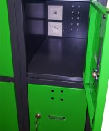 Skiňa na dobíjanie mobilných zariadení s USB porty SBE_32_B8 - 5