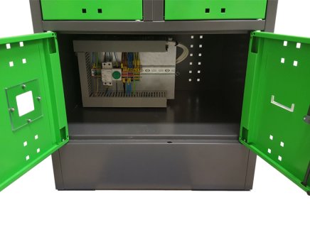 Skiňa na dobíjanie mobilných zariadení s USB porty SBE_32_B8 - 6