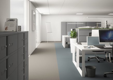 Skrine s boxmi Bisley Essentials 1300 x 800/1000 x 470 mm - 6