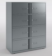 Skrine s boxmi Bisley Essentials 1300 x 800/1000 x 470 mm - 1