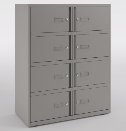 Skrine s boxmi Bisley Essentials 1300 x 800/1000 x 470 mm - 3