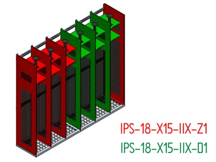 Skriňa pre hasičov IPS Z1 - 3