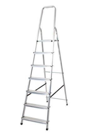 Hliníkové schodíky jednostranné DR(150)ALD-7 - 1
