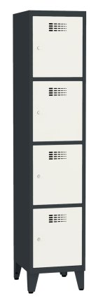 Šatňová skriňa kovová Sus 414 W šírka 400 mm - 6