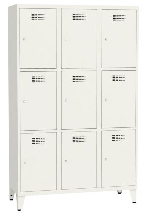 Šatňová skriňa kovová Sus 433 W šírka 1200 mm - 7