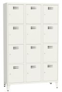 Šatňová skriňa kovová Sus 434 W šírka 1200 mm - 8