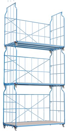 Stohovateľný pojazdný kontajner Standard Corlette® sc-200.500 - 4