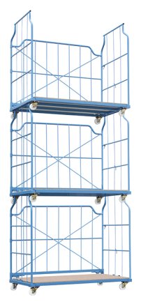 Stohovateľný pojazdný kontajner Universal Corlette® uc-200.500 - 3