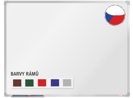 Biela magnetická tabuľa s keramickým povrchom (6 modelov) - 1