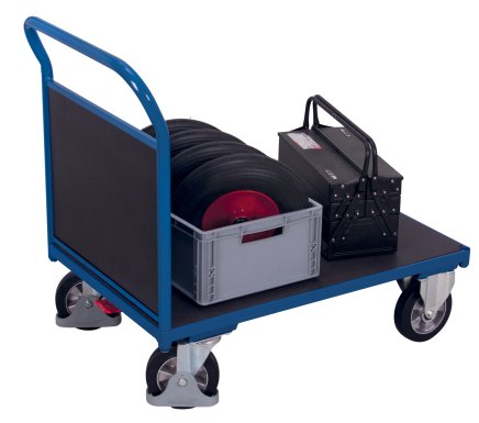 Plošinový vozík s jednou bočnicou s nosnosťou 1000 kg sw-700.182 (4 modely) - 1