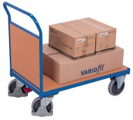 Plošinový vozík s jednou drevenou výplňou sw-500.102, sw-600.102, sw-700.102, sw-800.102 (4 modely) - 2