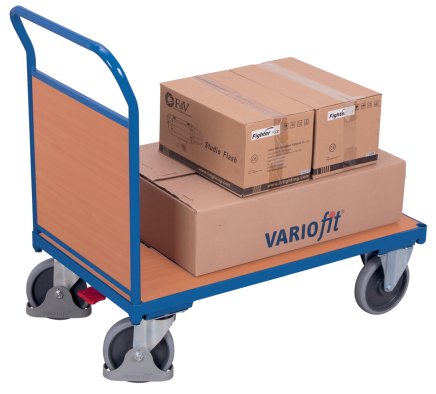 Plošinový vozík s jednou drevenou výplňou sw-500.102, sw-600.102, sw-700.102, sw-800.102 (4 modely) - 2