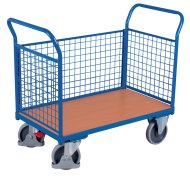 Plošinový vozík s tromi drôtenými výplňami sw-500.301 (4 modely)